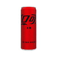 Coca-Cola 可口可乐 零度可乐 碳酸汽水摩登罐饮料330ml*6罐