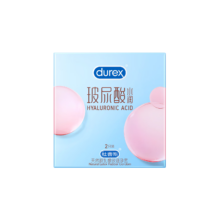 杜蕾斯（durex）避孕套 水润玻尿酸 2只 安全套