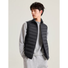 plus会员：雪中飞 男式轻薄羽绒服马甲