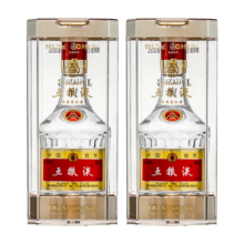 双11狂欢、plus：五粮液 第八代五粮液 小瓶装浓香型 白酒 52度 100mL 2瓶