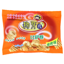 plus会员、需首购、需弹券:狗牙儿 比萨卷锅巴 网红八爪烧  烧烤味20gx30