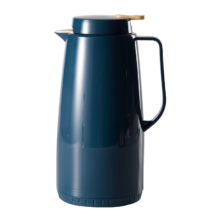 美厨（maxcook）保温壶 热水瓶 玻璃内胆真空开水瓶 1.3L北欧蓝 *3件