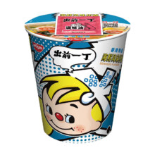 临期：出前一丁 海鲜风味油炸方便面69g*5件