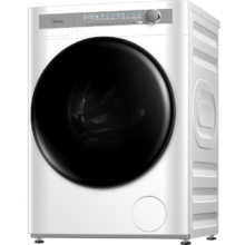 Plus:美的 滚筒洗衣机 MD100AIR1PLUS 10公斤洗烘一体机超薄 焕活精粹洗