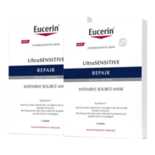 优色林（Eucerin）舒安修护面膜 双盒 10片多效保湿舒敏维稳玻尿酸补水敏感肌面膜