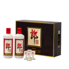百亿补贴：郎酒  酱香型白酒 53度 500ml*2瓶 礼盒装