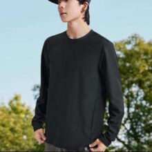 PLUS会员：蕉下 长袖t恤 男士 漫暮黑180/100A(XL)