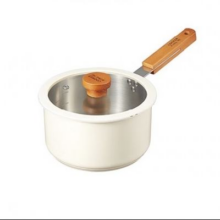PLUS会员：COOKER KING 炊大皇 无涂层304不锈钢奶锅 16cm