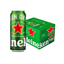 百亿补贴：喜力 啤酒 经典风味 500ml*12听