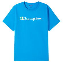 Champion 男式潮流字母logo短袖T恤圆领休闲百搭