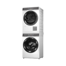再降价、双11开门红、PLUS会员：LittleSwan 天鹅 TG100VC806W+TH100VH806W 水魔方洗烘套装10公斤