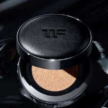 PLUS会员：TOM FORD 汤姆·福特 奢金柔光气垫粉底液 #0.3 IVORY SILK 黑漆限定 12g（送替换装）
