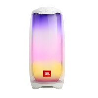 JBL 杰宝 PULSE4 便携式蓝牙音箱 珍珠白