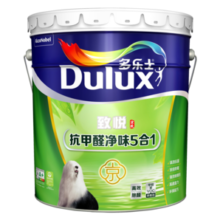 多乐士（Dulux）乳胶漆致悦抗甲醛净味五合一内墙油漆涂料防霉墙面漆A8147 18L