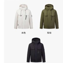 双11狂欢、plus会员：雅鹿 工装羽绒服羽绒服男女 多尺码可选