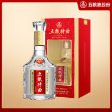 再降价、百亿补贴：五粮液股份 五粮特曲 52度 浓香型白酒 500ml*1 单瓶装
