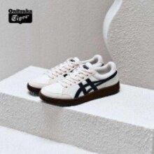 Onitsuka Tiger 鬼塚虎 情侣款低帮耐磨休闲鞋 ADVANTI 米色