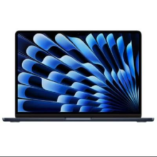 PLUS会员、限地区：Apple 苹果AI笔记本 2024MacBookAir 13.6英寸 M3 8 10核 16G 256G 午夜色 Z1BC001E1