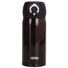 膳魔师（THERMOS）保温杯不锈钢水杯咖啡黑350ml保冷杯子男女学生JNL-350