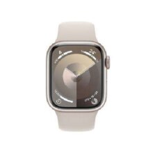 PLUS会员：Apple 苹果 Watch Series 9 智能手表 GPS 蜂窝款 41毫米 星光色 铝金属表壳 运动型表带 S/M MRJE3CH/A
