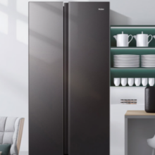 Haier 海尔 BCD-521WGHSSEDSD 风冷 对开门冰箱 521L 玉墨银