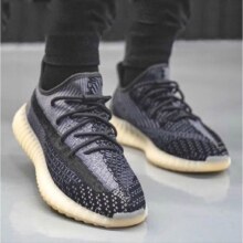 PLUS：阿迪达斯 （adidas）三叶草椰子350 Yeezy Boost透气跑步鞋 FZ5000
