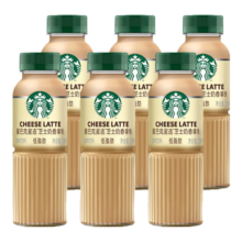 plys:星巴克（Starbucks）星选 即饮咖啡饮料 便携开瓶即饮瓶装  芝士奶香 270ml*6瓶 多款可选
