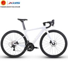 14日20点、PLUS会员：XDS 喜德盛 AD350 公路自行车 奶油黄/白（铝轮版）
