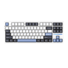 PLUS会员：VGN V87 87键 2.4G蓝牙 多模无线机械键盘 星空 动力银轴 RGB