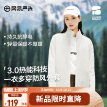 plus会员：网易严选 男女情侣款摇粒绒外套