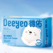 京东plus：德佑 绵柔巾 80抽*18包