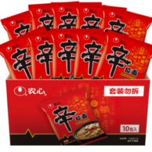 NONGSHIM 农心 辛拉面香菇牛肉味 120g*10包