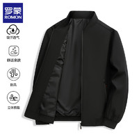 ROMON 罗蒙 男士夹克外套 黑色 185(建议140-155斤)