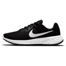 双11开门红、PLUS 会员： 耐克NIKE 官方REVOLUTION 6男子公路专业跑步鞋 冬季环保透气DC3728 003黑/白色/铁灰