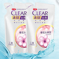 CLEAR 清扬 洗发露 樱花香型 800g（200g*4袋）