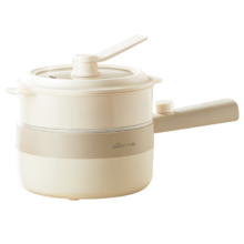 再降价：小熊 多功能电煮锅 DRG-F16Q2 1.6L煮锅配1.5L蒸笼
