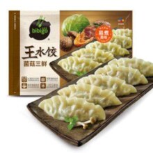 bibigo 必品阁 王水饺 菌菇三鲜1200g 约48只 *4件