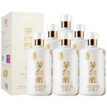 双11开门红、plus会员：茅台 茅台醇 1992 53度 酱香型白酒 500ml*6 整箱装