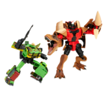 变形金刚（TRANSFORMERS）儿童男孩玩具模型机器人手办礼物侏罗纪汽车人JP93和霸王龙F0632