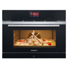 21日20点、PLUS会员：SIEMENS 西门子 36L 彩屏微蒸烤炸一体机 嵌入式蒸箱  CP269AGS0W