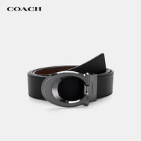 COACH 蔻驰 男士皮带奢侈品皮质C暗扣宽版腰带CQ013