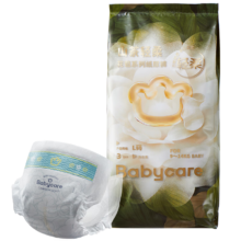 PLUS会员、京东试用：bc babycare 山茶花纸尿裤 L 3片