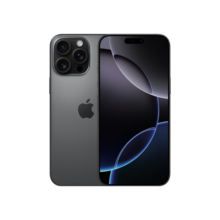 Apple/苹果 iPhone 16 Pro Max（A3297）512GB 黑色钛金属 支持移动联通电信5G 双卡双待手机