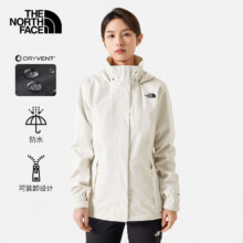 PLUS：THE NORTH FACE 北面 冲锋衣女防水防风透汽冲锋夹克8AV8 QLI