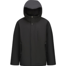 森马（Semir）张新成同款羽绒服 男 防雨 黑色（番鸭绒）