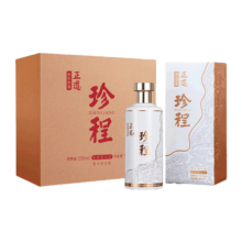 预售：京东京造 正道珍程53度 500ml*6 整箱 茅台镇酱香型白酒