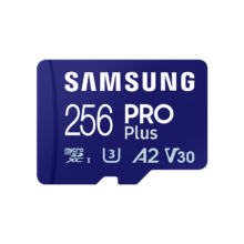 31日20点、plus会员：三星 PRO Plus Micro-SD存储卡 256GB（UHS-I、V30、U3、A2）