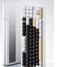 双11狂欢、plus会员：MCHOSE 迈从 GX87 SE 三模机械键盘 87键 全铝合金机身