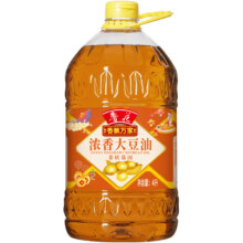 PLUS会员：鲁花 香飘万家浓香大豆油 4L