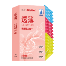 88会员：赤尾 避孕套玻尿酸三合一30只 *2件